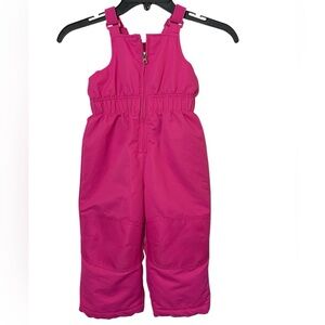 Healthtex Toddler Pink Snow Bibs Size 2T
